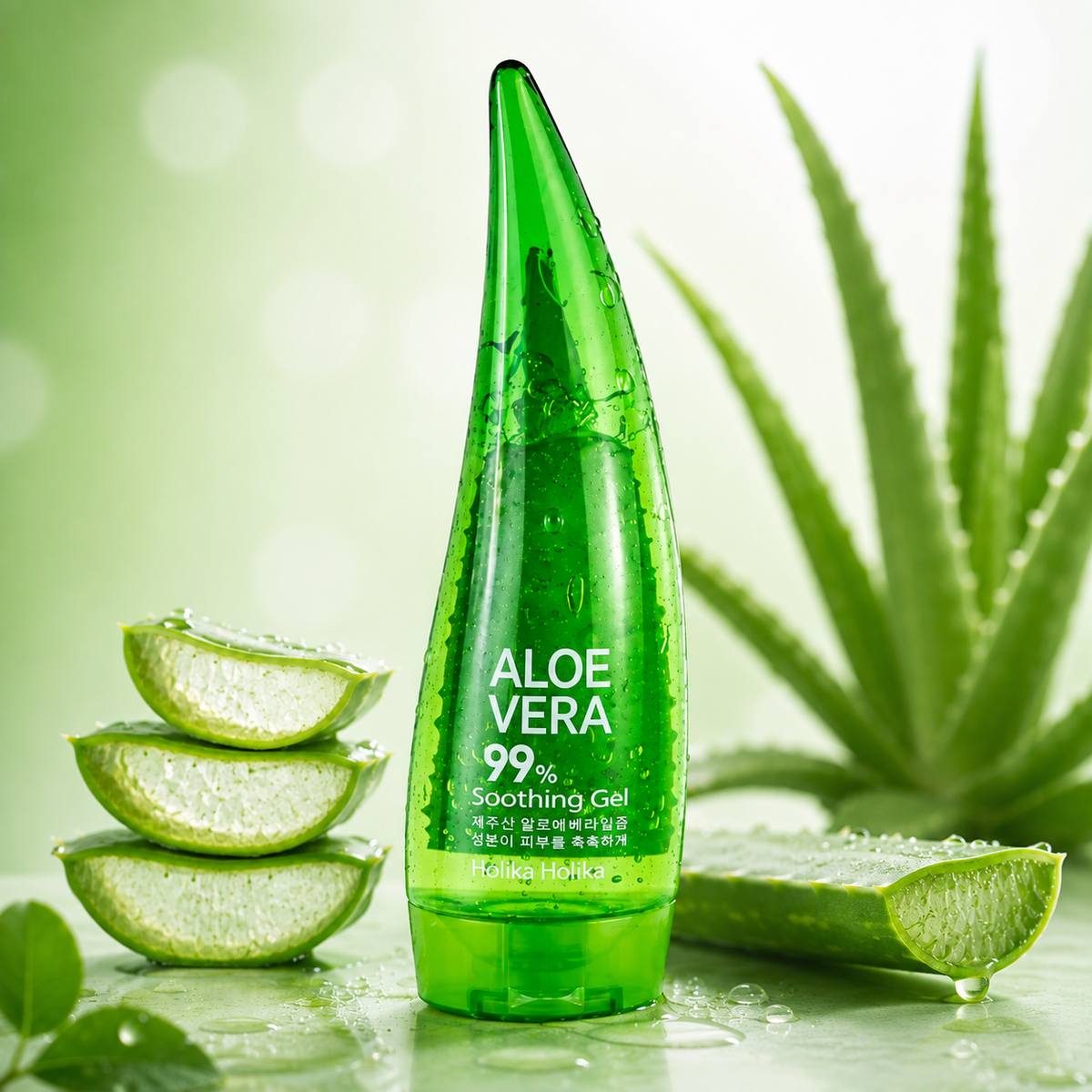 Wokali Aloe Vera Gel 80ml | Soothing & Moisturizing Face and Skin Gel